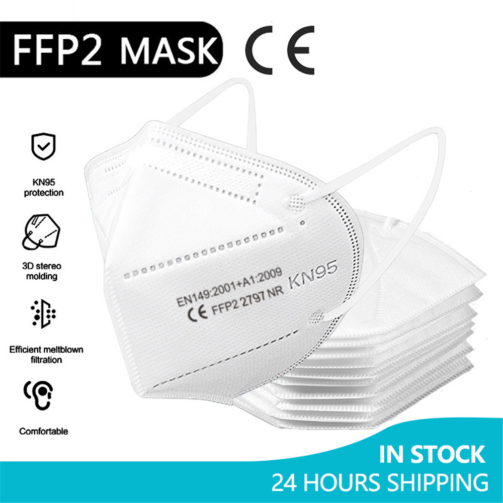 Disposable Surgical Mask - 10-100Pieces ffp2mask CE Mascarillas Kn95 Certified